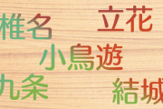 中国人「日本のアニメに出てくる苗字って現実に存在するの？」　中国の反応
