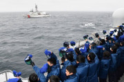 令和2年度遠洋練習航海中の海自練習艦「かしま」が米国沿岸警備隊「アレックス・ヘーリー」と親善訓練を実施！