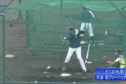 日ハム時代の大谷翔平のフリーバッティングがこちらWWWWWWWWWWWWWWWWWWWWWW