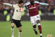 ウエストハム、リバプールとの上位対決に3-2勝利し3位浮上！南野拓実は80分から出場　リバプールは今季初黒星（関連まとめ）