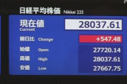 日経平均株価、上がりすぎてもはや意味不明になる