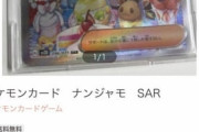 明後日発売のポケカ「ナンジャモ」19万円ｗｗｗ