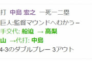 昨日の中日巨人戦8回表1死1、2塁で起きた謎が未だに解明されない