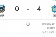 【悲報】川崎フロンターレ…湘南にまさかの４－０で逝くｗｗｗｗｗｗｗｗ