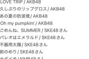 新井彩永c「この夏に聴きたいアイドルソング集まとめてみました🏝🍧」