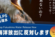 【風評加害】日本共産党員「福島水の放出を今すぐ止めろ（Stop Fukushima Water Release Now）」