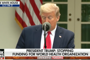 アメリカ、WHOへの資金拠出を停止　トランプ氏表明