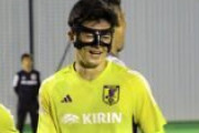【日本代表】“バットマン”で初練習の谷口彰悟、やりづらさ認めるも「鼻がどうなろうとチャンスあれば」