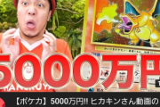 【炎上】ヒカキン「5000万円のポケカ買った！」カード屋「それ仕入れ値180万円でしたｗ」