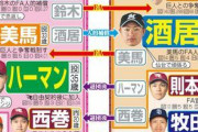 ロッテさん、FA選手二人獲得したのにあまり強くなってない…？