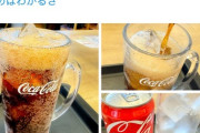 【朗報】松屋「コーラ始めました🤗、100円です」