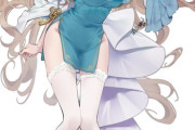 【FGO】チャイナドレス　スペエレちゃん Fate/GrandOrderのイラスト紹介3974