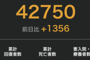 【悲報】日本、死者が増え始める・・・・・・。