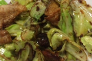 ワイの作ったキャベツと豚肉だけの貧乏回鍋肉