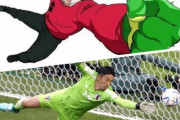 海外「リアル若林源三だ！」サッカー日本代表のゴールキーパー、権田修一選手がドイツ戦で見せた連続セーブに対する海外の反応