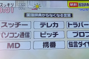 【悲報】テレカ、MD、国語辞典からも消されるｗｗｗｗｗｗｗｗｗｗ