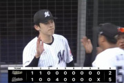 4月7日　ロッテ５－２オリックス　先発佐々木が7回2失点の好投で今季初勝利！チームは今季初となるカード勝ち越し！