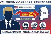 【速報】トランプ大統領、韓国の合意違反を知り報復発表「韓国のすべての相互関税・15％→25％、合意以前の水準に引き上げる」