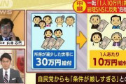 【速報】自民党幹部「国民1人に10万円支給は、GW明けの5月前半にも支給を開始する方向で調整中！」 テレビ朝日