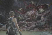 【バイオハザードRE3】インフェルノのラスボスの右手だけの連続ハエ叩きってもしかしてお祈り？
