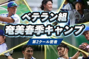 DeNA ベテラン組 奄美春季キャンプ第2クール密着動画が公開🍯