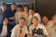 ◆画像◆久保建英・板倉滉・南野拓実・堂安律らお寿司屋で長友佑都会
