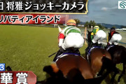 【秋華賞】ジョッキーカメラ川田「ありがとう、お嬢さん。最高の景色だな、美しいね」