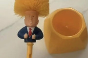 【画像】反米感情高まる中国で「トランプ便器ブラシ」爆売れ