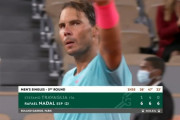 ナダルがトラバグリアに6-1,6-4,6-0で勝利し全仏ベスト16進出！！強い！！！