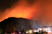 【文災害】韓国で大規模山火事