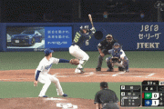 ヤクルト村上が逆転ツーランホームラン！ナゴドで逆方向にぶちこむ！