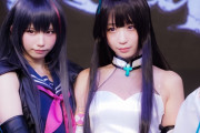 【画像】現役えちえちコスプレイヤーの2トップがTGSで共演wwwww