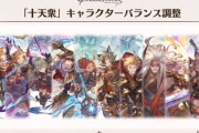【グラブル】明日2/20はいよいよ十天全員の調整実施！深夜のメンテ後に実装されていそうな