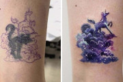外国人「上書きされた素晴らしいタトゥーの例をまた見せていく！」