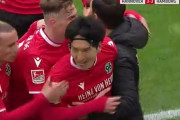 【速報/動画】ハノーファー原口元気さん、超ゴラッソの2ゴールキターー！！ｗｗｗｗｗ