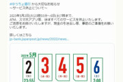 ゆうちょ銀行5月2日23:55分から5月6日7時まで休止
