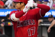 靭帯切れた後の大谷 .300 0本 1打点 OPS1.233
