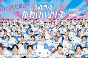 ファイターズの全83選手と #ハローキティ のコラボビジュアルを公開！