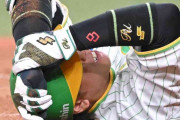 阪神・梅野が左手首に死球を受け途中交代　病院で検査へ　ヤクルト戦での死球禍にスタンド騒然　三回には近本も