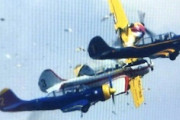 【動画像】ポルトガルの航空ショーで2機の飛行機が空中衝突してパイロットが亡くなる。