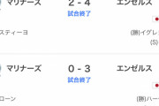 【悲報】エンゼルスが最後に勝ち越したカード、1ヶ月前