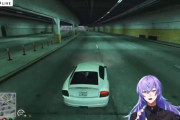【にじGTA】こちらが『脇見運転』のお手本となっております。