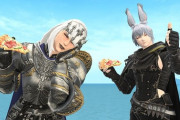 海外で「FF14」とフードデリバリー「Grubhub」がコラボ！エモート「ピザを食べる」が実装決定！