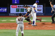 原「ソトに３ラン打たれた！小林のせいにして捕手変えたろ！」→中井HR、捕逸が決勝点