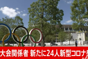 五輪大会関係者新たに２４人感染　１日の人数としては最多