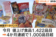 【値上げラッシュ】まだまだ続く値上げの波、調味料・冷凍食品・アイス・野菜・果物・新米高騰・・・消費者 「もう全般的だからね、魚、肉、加工品から全部でしょ」