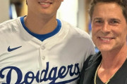 大谷翔平、米人気俳優との２ショットに世界が騒然！「推しと推しのツーショ最高すぎ」