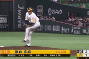 津森宥紀 昨季に続き今季初登板も満塁の場面