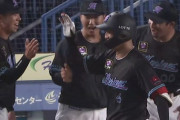 ロッテ西川史礁、４番初試合でプロ１号は２リーグ制後３人目