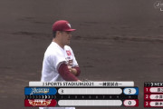 田中将大、まさかの3失点　中田翔にスリーラン浴びる